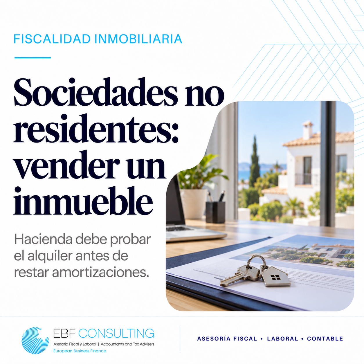 Non-resident companies: selling a property